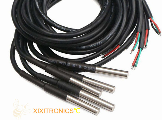 OD6.0mm Выходный цифровой датчик температуры DS18B20 для автомобилей серии MFT-4401