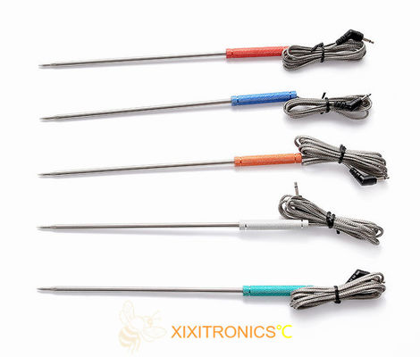 Высокотемпературный датчик зонда температуры еды для термометра Bluetooth БАРБЕКЮ термометра